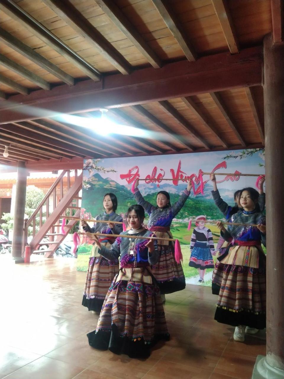 A Lin Homestay Bac Ha Kültér fotó